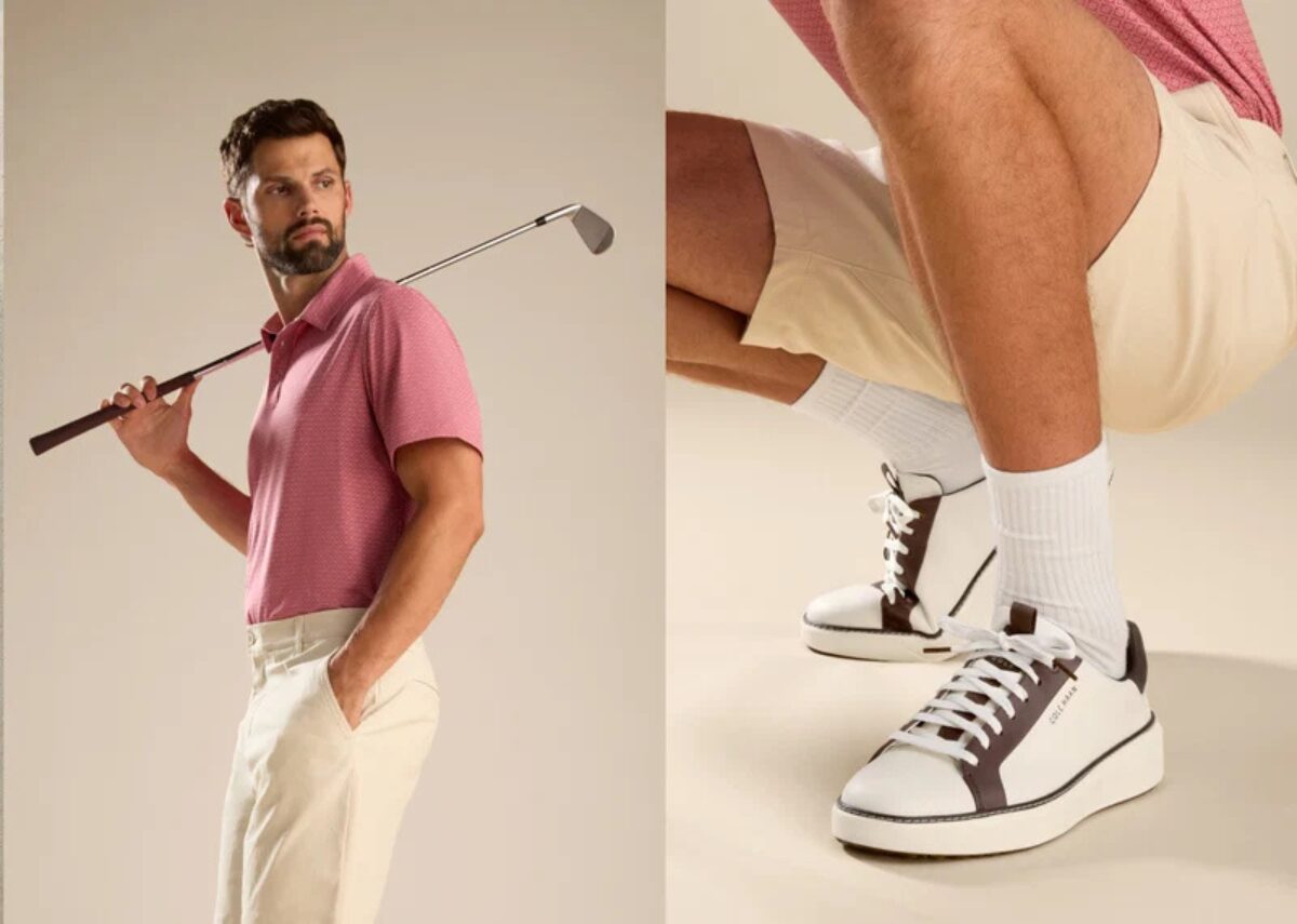 Cole Haan golf apparel and sneakers